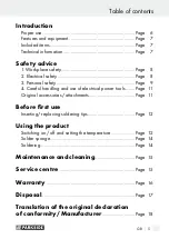 Preview for 5 page of Parkside PLS 48 B1 Operation And Safety Notes