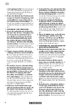 Preview for 8 page of Parkside PMBA 20-Li A1 Translation Of The Original Instructions