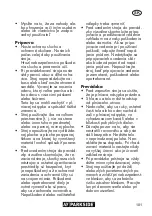 Preview for 101 page of Parkside PMH 2400 A1 Translation Of The Original Instructions