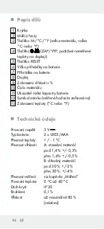 Preview for 92 page of Parkside PMSHM 2 A1 Operation And Safety Notes