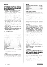 Preview for 30 page of Parkside PMTS 210 A1 Operating And Safety Instructions Manual