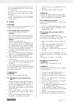 Preview for 31 page of Parkside PMTS 210 A1 Operating And Safety Instructions Manual