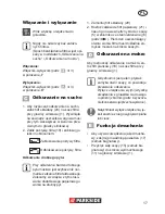 Preview for 17 page of Parkside PNTS 1400 A1 Operation Manual