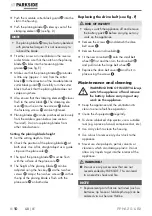 Preview for 21 page of Parkside PPHA 20-Li B2 Original Instructions Manual