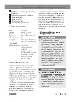 Preview for 121 page of Parkside PPSK 40 A1 Operation And Safety Notes