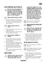 Preview for 27 page of Parkside PRTA 20-Li C3 Instructions Manual