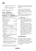 Preview for 38 page of Parkside PRTA 20-Li C3 Instructions Manual