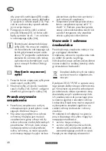 Preview for 48 page of Parkside PRTA 20-Li C3 Instructions Manual