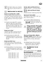 Preview for 61 page of Parkside PRTA 20-Li C3 Instructions Manual