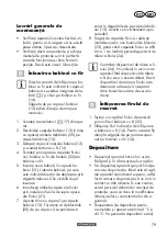 Preview for 79 page of Parkside PRTA 20-Li C3 Instructions Manual