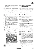 Preview for 107 page of Parkside PRTA 20-Li C3 Instructions Manual