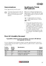 Preview for 27 page of Parkside PSBM 500 B3 Translation Of The Original Instructions