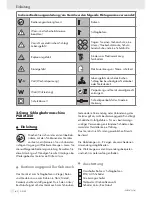 Preview for 58 page of Parkside PSBM 850 Operation And Safety Notes