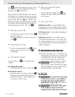 Preview for 42 page of Parkside PSBS 24 A1 Operation And Safety Notes