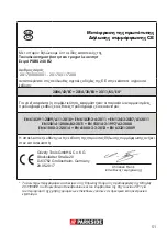 Preview for 51 page of Parkside PSBS 240 B2 Translation Of The Original Instructions