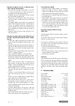 Preview for 54 page of Parkside PSKO 24 B2 Operating And Safety Instructions Manual