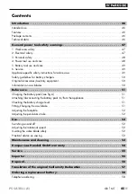 Preview for 50 page of Parkside PSSA 20-Li A1 Operating Instructions Manual