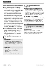 Preview for 55 page of Parkside PSSA 20-Li A1 Operating Instructions Manual