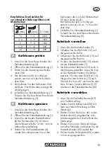 Preview for 15 page of Parkside PTBM 400 B1 Translation Of The Original Instructions