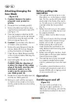 Preview for 20 page of Parkside PTK 2000 B2 Instructions Manual