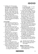 Preview for 35 page of Parkside PUB 500 B1 Translation Of The Original Instructions