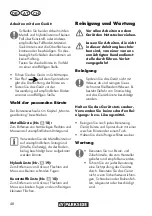 Preview for 40 page of Parkside PUB 500 B1 Translation Of The Original Instructions