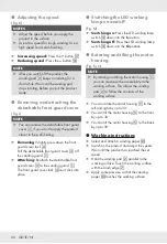 Preview for 22 page of Parkside PWDS 920 B2 Operation And Safety Notes