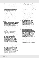 Preview for 58 page of Parkside PWDS 920 B2 Operation And Safety Notes