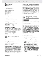 Preview for 7 page of Parkside PWS 1010 - MANUEL 2 Operation And Safety Notes