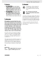 Preview for 17 page of Parkside PWS 1010 - MANUEL 2 Operation And Safety Notes