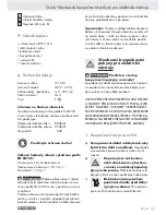 Preview for 51 page of Parkside PWS 1010 - MANUEL 2 Operation And Safety Notes