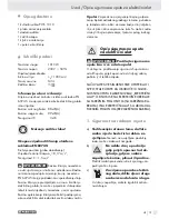 Preview for 79 page of Parkside PWS 1010 - MANUEL 2 Operation And Safety Notes