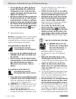 Preview for 100 page of Parkside PWS 1010 - MANUEL 2 Operation And Safety Notes