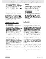 Preview for 103 page of Parkside PWS 1010 - MANUEL 2 Operation And Safety Notes