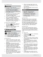 Preview for 31 page of Parkside PWSAP 20-Li A1 Operation And Safety Notes