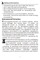 Preview for 12 page of Parmco FR362STMFF Installation And Operating Instructions Manual