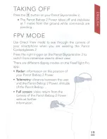 Preview for 19 page of Parrot BEBOP 2 POWER Quick Start Manual