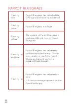 Preview for 32 page of Parrot Bluegrass Fields User Manual