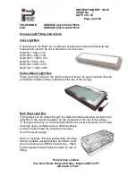 Preview for 42 page of PARRY GT1010 Manualline For The Selection, Installation, And Operation