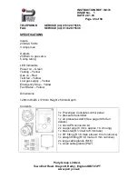 Preview for 45 page of PARRY GT1010 Manualline For The Selection, Installation, And Operation