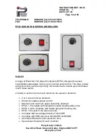 Preview for 54 page of PARRY GT1010 Manualline For The Selection, Installation, And Operation