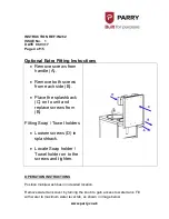 Preview for 4 page of PARRY MWBT Instructions Manual