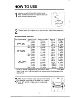 Preview for 4 page of Pars DRC230 Operating Instructions Manual