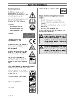 Preview for 2 page of Partner K3000 EL Operator'S Manual