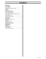 Preview for 3 page of Partner K3000 EL Operator'S Manual