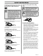 Preview for 5 page of Partner K3000 EL Operator'S Manual