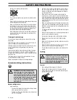 Preview for 6 page of Partner K3000 EL Operator'S Manual