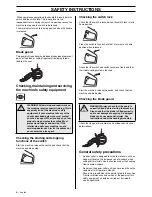 Preview for 6 page of Partner K3600 MKII Operator'S Manual