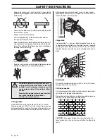 Preview for 8 page of Partner K3600 MKII Operator'S Manual