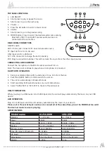 Preview for 3 page of Party Light & Sound ALFA-2600 Instruction Manual